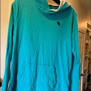 Abercrombie hoodie- L/S  t shirt